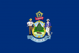 Maine State Flag